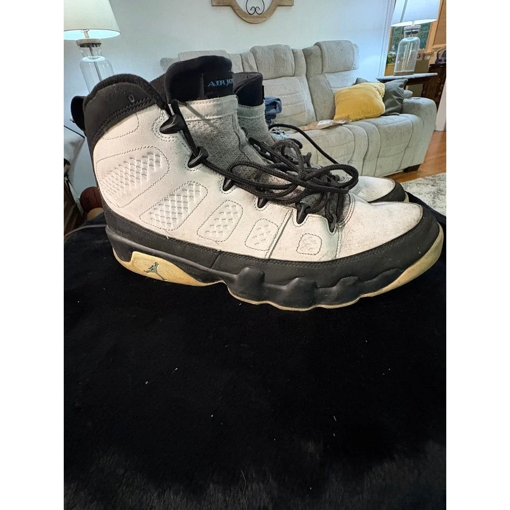Air Jordan 9 Retro University Blue White Black Mens Basketball Shoes CT8019-140